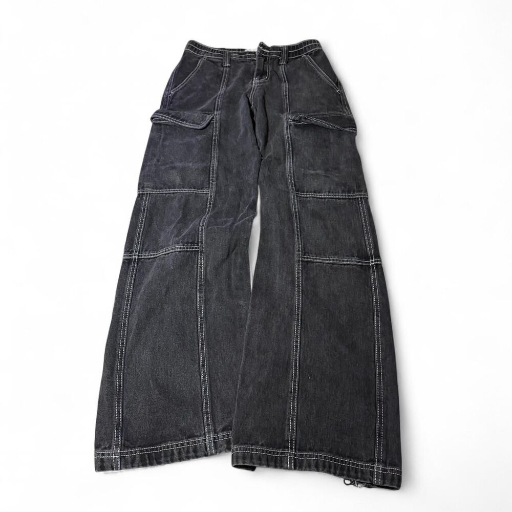 Unbranded Women's Black and Grey Jeans